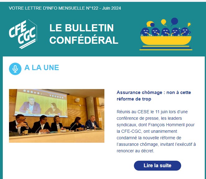 Bulletin Confédéral Juin 2024